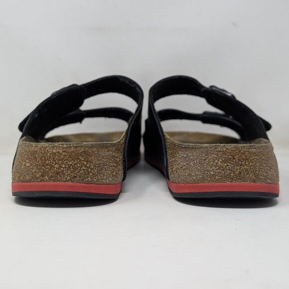 Birkenstock Arizona Prof Black Birko-Flor Sandals Men\'s Size 47 US 14 Regular
